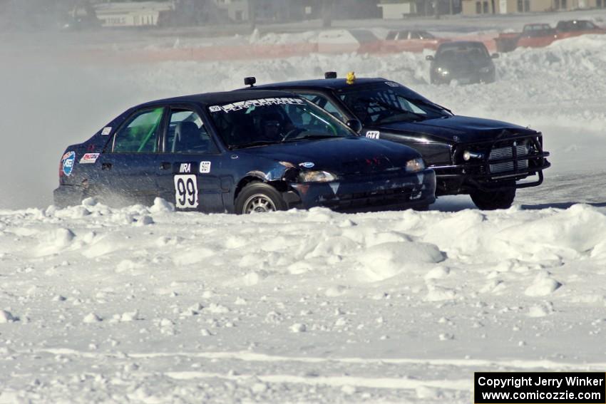 Ryan Hammond / Kyle Laursen Honda Civic and Ty Saiki / Pete Forrey / Mike Ehleringer VW Passat