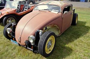 Chopped VW Beetle