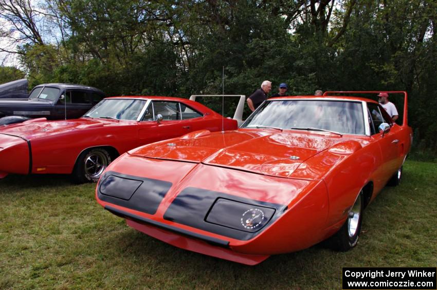 Two Plymouth Superbirds
