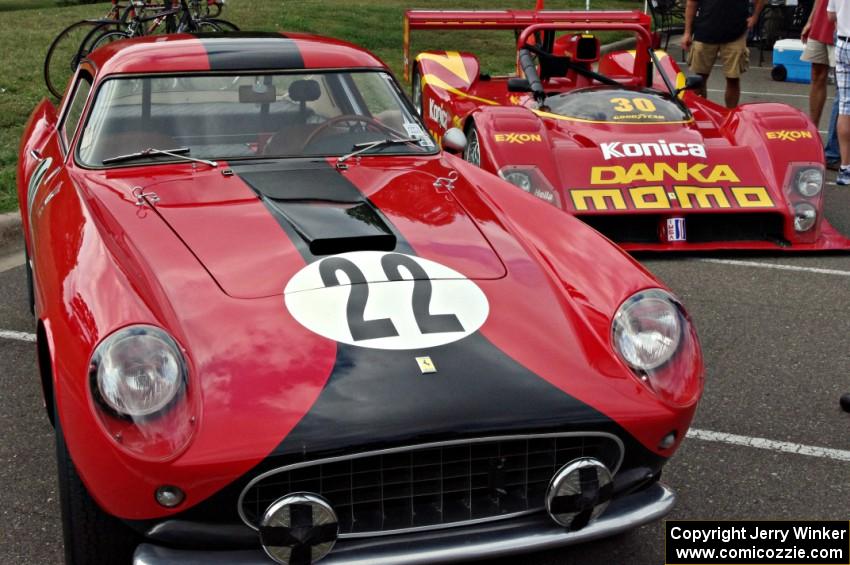 Ferrari 250 GT Tour de France and Ferrari 333SP