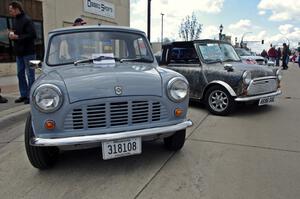 Morris Pickup and stretch Spice Girls' Austin Mini Cooper