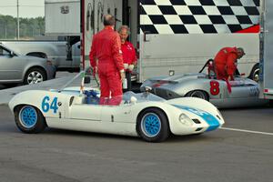 Tom Strand in his Elva/BMW