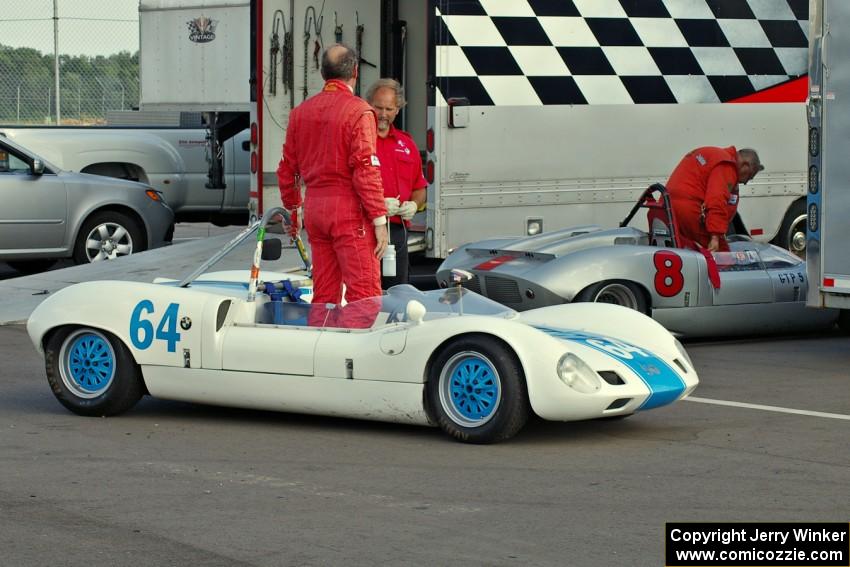 Tom Strand in his Elva/BMW