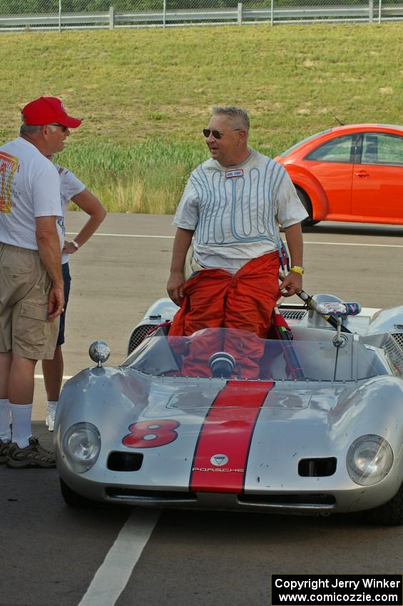 Bob Youngdahl, Sr. in his Elva/ Porsche