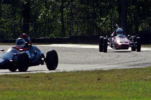 Jon Belanger's Autodynamics Mk. V Formula Vee followed by Paul Bastyr's McNamara Formula Vee