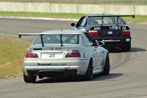 Chris Orr's and Dan Huberty's ITE-1 BMW M3s