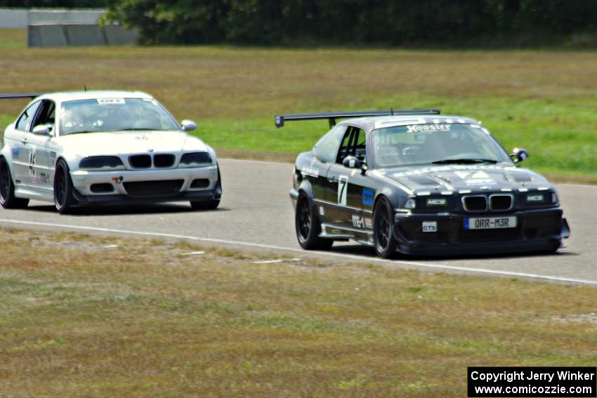 Chris Orr's and Dan Huberty's ITE-1 BMW M3s