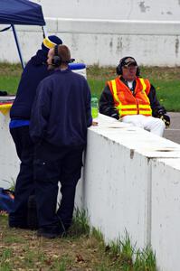 Corner workers at turn 13