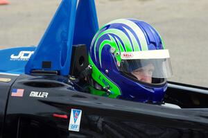 Charles Miller in his Van Diemen RF06 Formula Continental