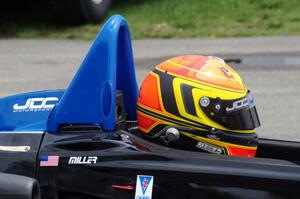 Chris Miller in his Van Diemen RF06 Formula Continental