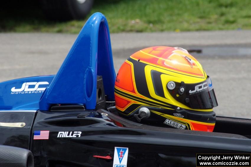 Chris Miller in his Van Diemen RF06 Formula Continental