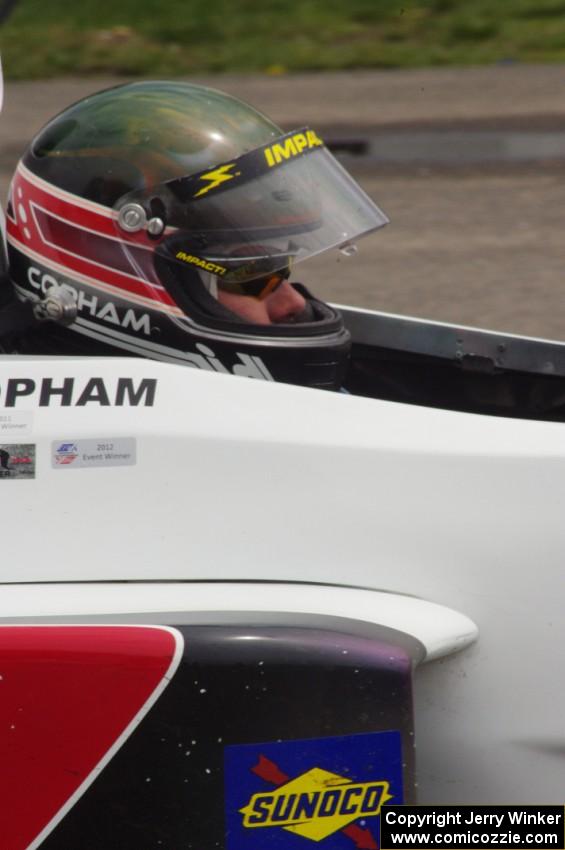 Jed Copham in his Formula Enterprises