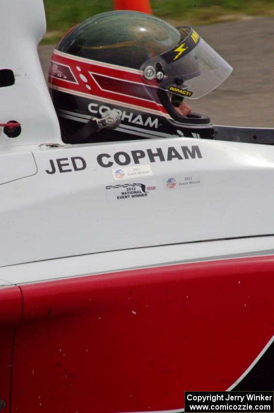 Jed Copham in his Formula Enterprises