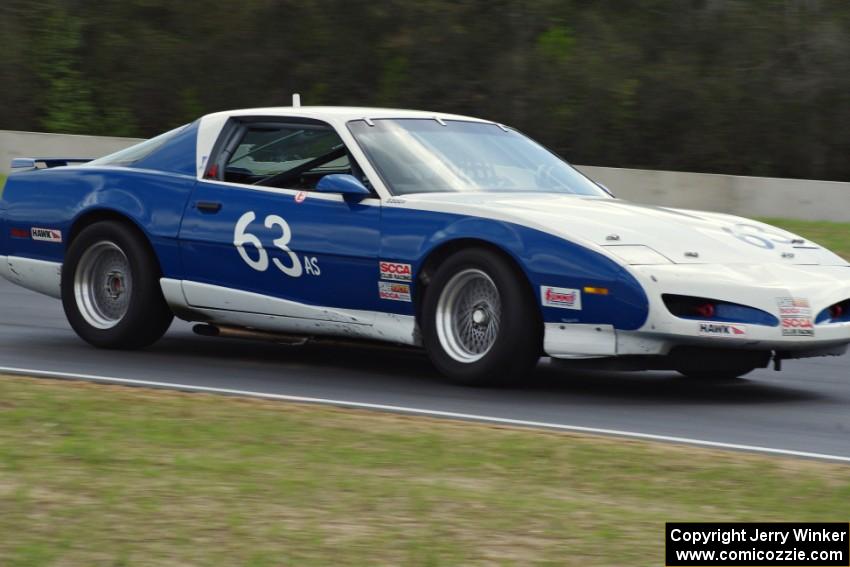 Phil Brabec's American Sedan Pontiac Firebird