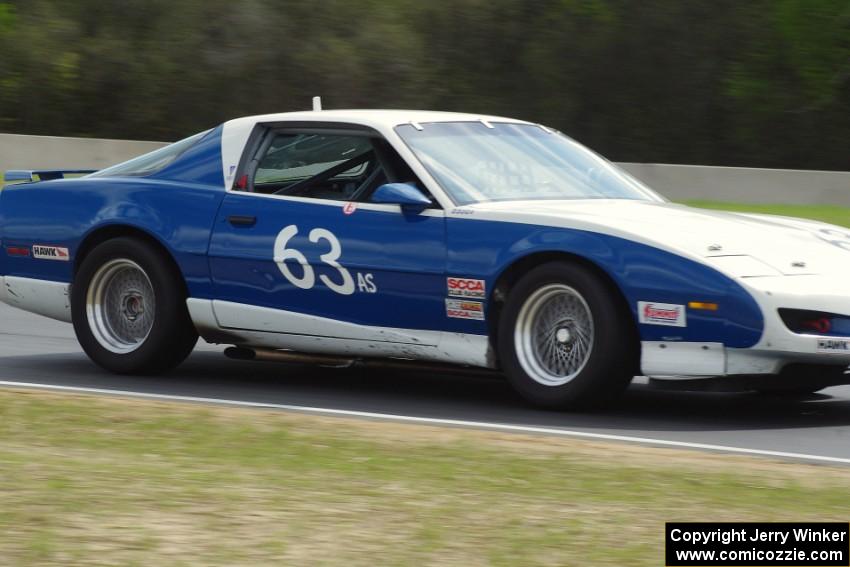 Phil Brabec's American Sedan Pontiac Firebird