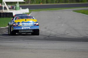 Sergio Peña's Toyota Camry exits turn 13.