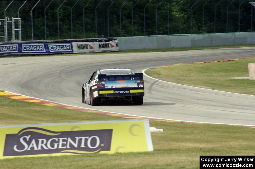 Kenny Habul's Toyota Camry heads into the kink