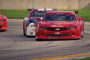 Cameron Lawrence's Chevy Camaro and Mike Wilson's Chevy Monte Carlo