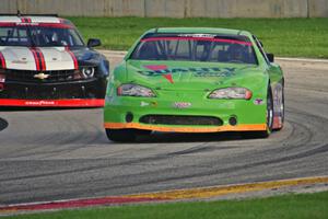 Bill Prietzel's Chevy Monte Carlo and Britt Casey's Chevy Camaro