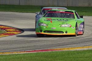 Bill Prietzel's Chevy Monte Carlo and A.J. Henriksen's Chevy Camaro