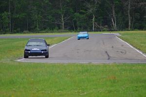 Mayhem Racing Honda Civic and Brain-nerds Porsche 944