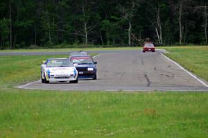 Team Shake and Bake Toyota MR-2, Flyin' Eagles VW GTI, North Star Chump Car - NSCC BMW 318i and Flying Circus BMW E36