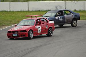 Flying Circus BMW E36 and Mayhem Racing Honda Civic