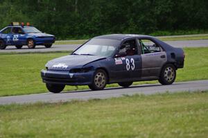 Mayhem Racing Honda Civic and Cockroach Racing Ford Escort