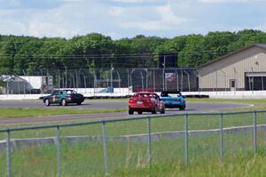 Three Sheets Ford Escort ZX2, Brain-nerds Porsche 944 and Flying Circus BMW E36