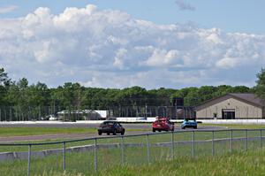 Brain-nerds Porsche 944, Flying Circus BMW E36 and Three Sheets Ford Escort ZX2