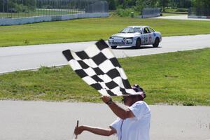 Bear Patrol Lexus SC400 takes the checkered