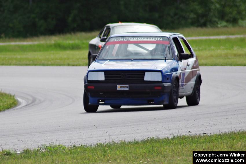 Flyin' Eagles VW GTI and Three Sheets Ford Escort ZX2