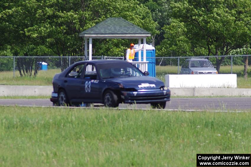 Mayhem Racing Honda Civic and Flyin' Eagles VW GTI