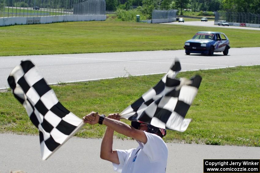 Flyin' Eagles VW GTI takes the checkered.