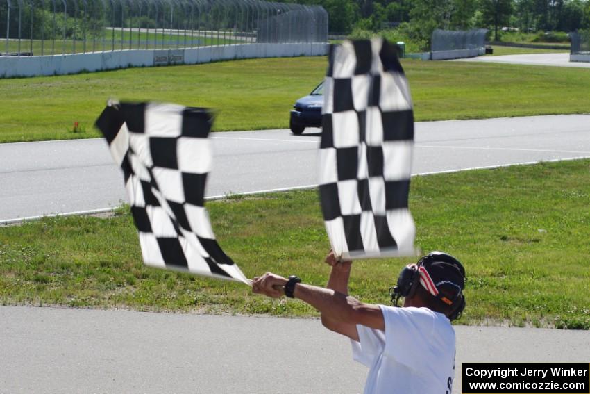 Mayhem Racing Honda Civic takes the checkered.