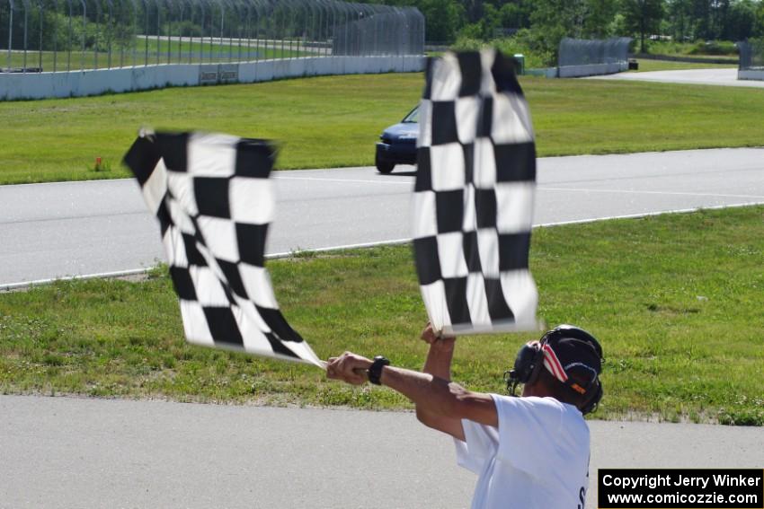 Mayhem Racing Honda Civic takes the checkered.