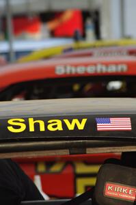 The Fix Rim Chevy Camaros in the paddock after the race on Saturday.