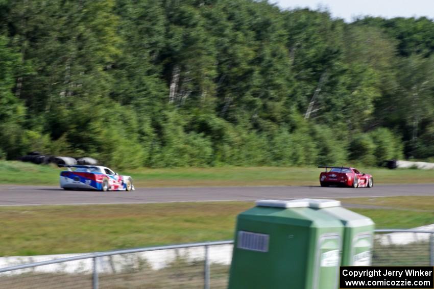 Simon Gregg's Chevy Corvette chases