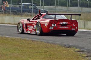 Amy Ruman's Chevy Corvette wins!