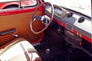 Fiat 850 Idroconvert interior