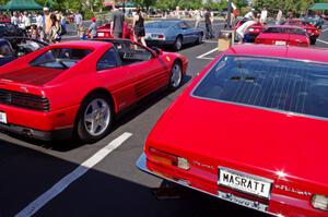 Ferrari 348 TS and Maserati Ghibli SS