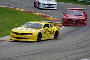 The Chevy Camaros of Bob Stretch, Cameron Lawrence and Rob Huffmaster