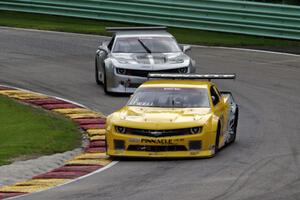 John Atwell's Chevy Camaro and Adam Andretti's Chevy Camaro