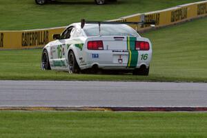 Rob Bodle's Ford Mustang spins at turn 14