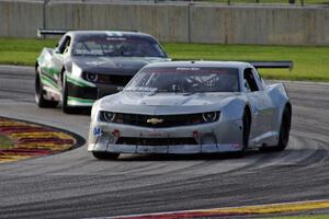 Kurt Roehrig's Chevy Camaro and Gregg Rodgers's Chevy Camaro