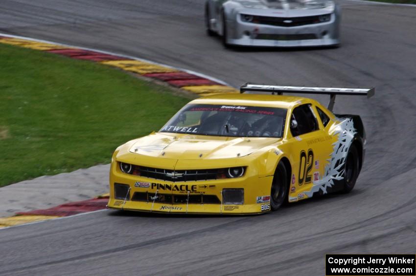 John Atwell's Chevy Camaro and Adam Andretti's Chevy Camaro