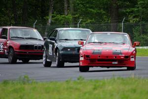 RaceSuitRental Porsche 944, In The Red BMW 325is and Blunderbus(t) BMW 318