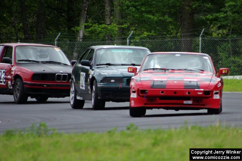 RaceSuitRental Porsche 944, In The Red BMW 325is and Blunderbus(t) BMW 318