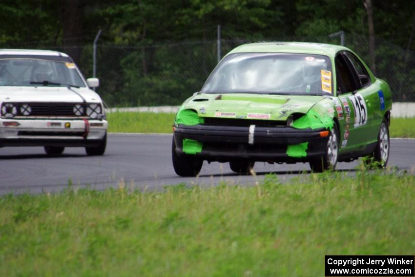 NNM Motorsports Dodge Neon and JAB Motorsport VW GTI