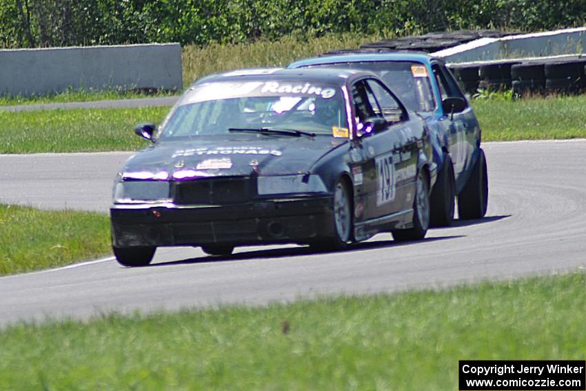 F1 1ab's (F1 Wannabees) BMW 325 and Team Chevette Chevy Chevette